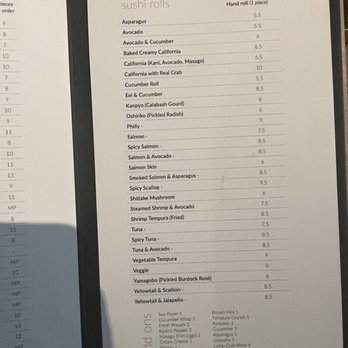 Kusshi - Menu - Sushi Bars Near Me - Arlington, Virginia Kusshi - Menu - Sushi Bars Near Me - Arlington, Virginia