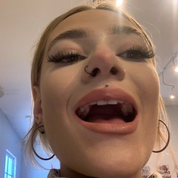 Trend Kill - Original piercing- As you can see it's in front of her teeth. - Piercing Near Me - Redmond, Oregon Trend Kill - Original piercing- As you can see it's in front of her teeth. - Piercing Near Me - Redmond, Oregon