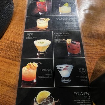 OBAO - Cocktail menu - Asian Fusion Near Me - New York, New York OBAO - Cocktail menu - Asian Fusion Near Me - New York, New York