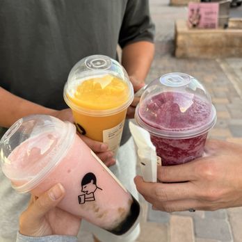 Heytea - guava green grape, crisp grape boom, coconut mango boom - Bubble Tea Near Me - Monterey Park, California Heytea - guava green grape, crisp grape boom, coconut mango boom - Bubble Tea Near Me - Monterey Park, California