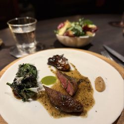California Squab Gently Grilled Over Pine