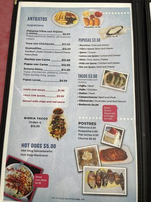 Menu photo 8 Fatima's Pupusas & Tacos Spring, TX Menu photo 8 Fatima's Pupusas & Tacos Spring, TX