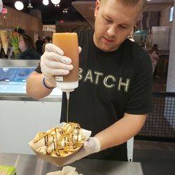 Batch Microcreamery - Ice cream nachos are a hit...choose your flavors and toppings and let us do the rest!
