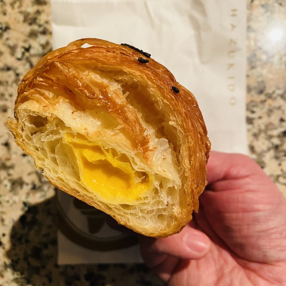 Hazukido - Salt egg yolk. It's better if you heated in toaster oven so the egg yolk oozes and melts. - Japanese Near Me - Toronto, Ontario Hazukido - Salt egg yolk. It's better if you heated in toaster oven so the egg yolk oozes and melts. - Japanese Near Me - Toronto, Ontario