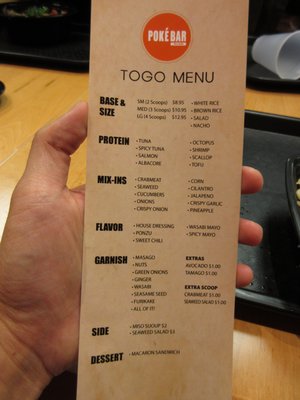 Menu photo 7 Poke Bar Sandy Springs Sandy Springs, GA Menu photo 7 Poke Bar Sandy Springs Sandy Springs, GA