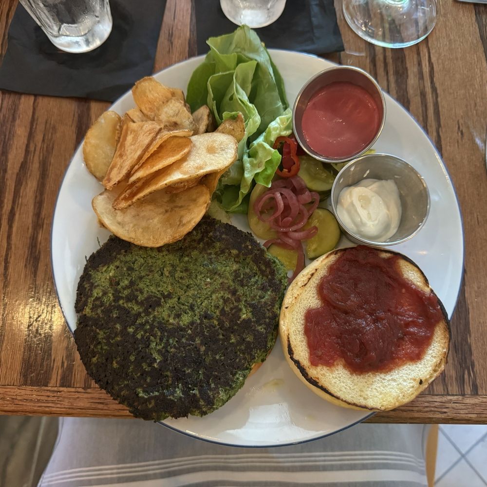 Root And Bone - Veggie burger - Southern Near Me - Horse Shoe, North Carolina Root And Bone - Veggie burger - Southern Near Me - Horse Shoe, North Carolina
