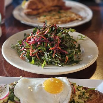Provisions - Avo toast, side salad and croissant BFF sandwich - Coffee & Tea Near Me - Vallejo, California Provisions - Avo toast, side salad and croissant BFF sandwich - Coffee & Tea Near Me - Vallejo, California