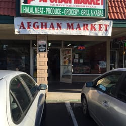Afghan Market - Front view with new sign