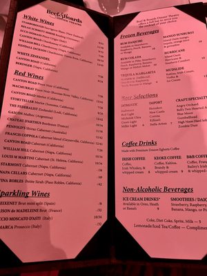 Menu photo 4 Beef & Boards Dinner Theatre Indianapolis, IN