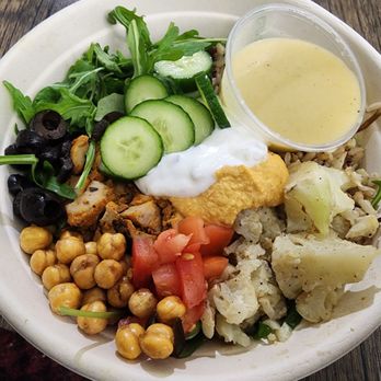 Café Zupas - Mediterranean bowl - Salad Near Me - Middleton, Wisconsin