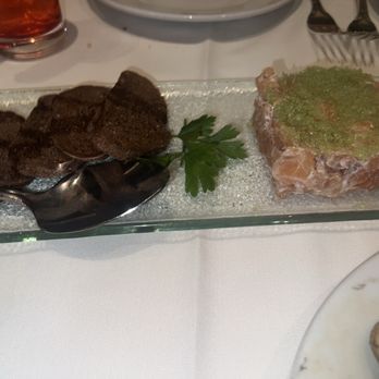 Gallaghers Steakhouse - Salmon tartare   Ig: feed_ally - Steakhouses Near Me - New York, New York