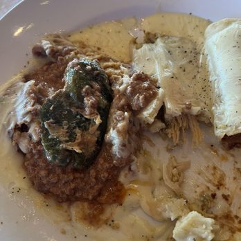 Laredo Grill - The frozen green pepper. Not a relleno - Mexican Near Me - El Dorado, Arkansas