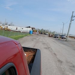 Indiana Mulch & Stone - It doesn't look like you're going anywhere to you come up to the fence, no name on the vents but keep going. Have faith that they are there.