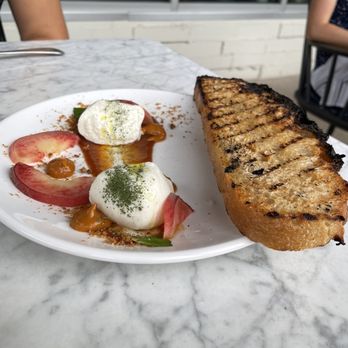 Launderette - Burrata appetizers - New American Near Me - Austin, Texas