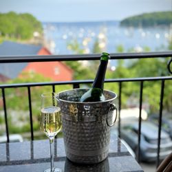 Rockport Harbor Hotel - Decent champagne and not overpriced