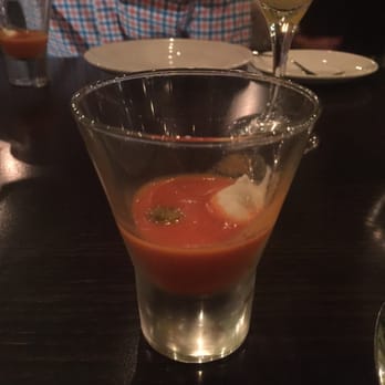 Solbar - Chilled tomato soup - New American Near Me - Calistoga, California