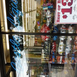 Castle Food & Liquor - Small line of grocery goods like soft drinks.