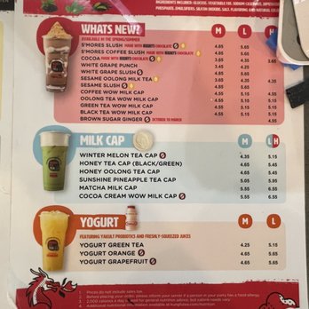 Kung Fu Tea Cerritos - Menu - Coffee & Tea Near Me - Artesia, California Kung Fu Tea Cerritos - Menu - Coffee & Tea Near Me - Artesia, California