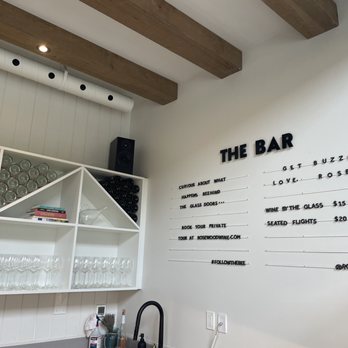 Rosewood Estates Winery - the bar sign - Wineries Near Me - Beamsville, Ontario