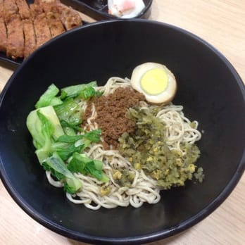 Kingchops Irvine - Dried noodles! Ganmian! Make sure you tell the waitress you want it without soup! - Taiwanese Near Me - Irvine, California