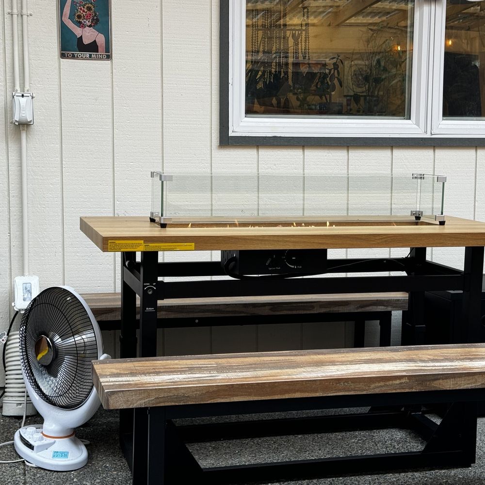 Fire tables! Fire tables!
