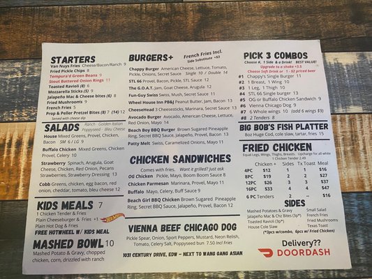 Menu photo 2 Chappy's Edwardsville, IL