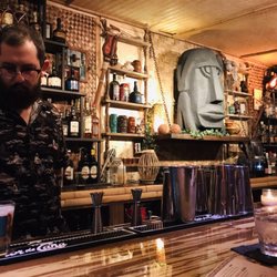 Suffering Bastard Tiki - Chris and the awesome bar