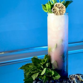 Bello Bar - Coconut Blueberry Mojito - Bartenders Near Me