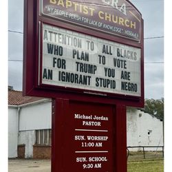New Era Baptist Church - Violently racist "Christian" church.
