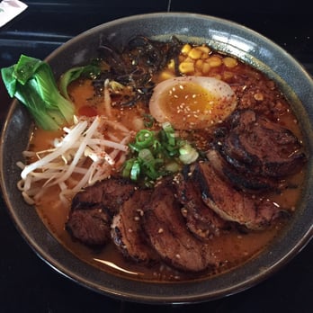 Nori Thai - Spicy miso ramen with extra pork - Thai Near Me - Boca Raton, Florida Nori Thai - Spicy miso ramen with extra pork - Thai Near Me - Boca Raton, Florida
