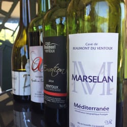 Caveau Beaumont du Ventoux - Une sélection de leurs rouges, dont le Marselan élaboré avec l'INRA