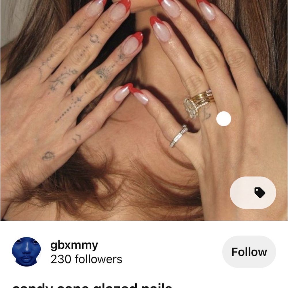 Canterbury Nails - This was the inspo I showed her - Nail Salons Near Me - Birmingham, Alabama