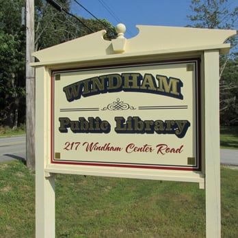 Windham Public Library - Nice sign - Libraries Near Me - Windham, Maine