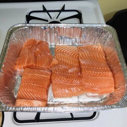 The Fish Market - Wild Caught Salmon (A Little Under 2lbs)