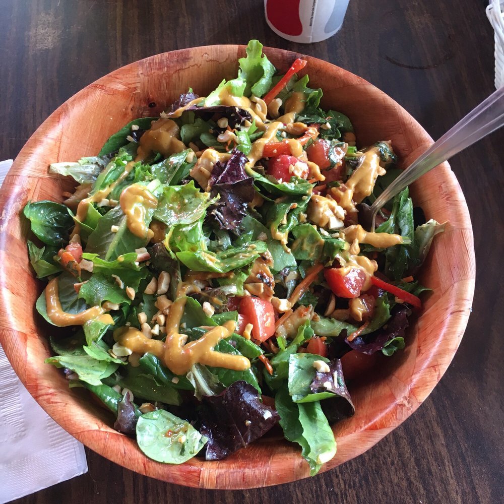 Sidewalk Cafe - Thai Salad - Salad Near Me - Arroyo Grande, California Sidewalk Cafe - Thai Salad - Salad Near Me - Arroyo Grande, California