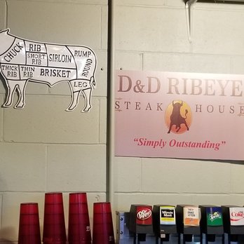 D & D Ribeye Steak House - Logo - Steakhouses Near Me - Newton, Alabama
