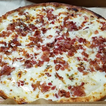 Blaze Pizza - 1 Bacon topping pizza - Pizza Near Me - Brea, California
