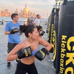 CKO Kickboxing - Beautiful night on Pier A in Hoboken!!  What's better than the best workout and the best view!!!