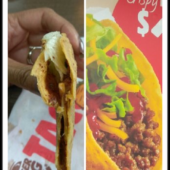 Burger King - My Actual Taco vs. BK Advert in Window Taco - Burgers Near Me - Orlando, Florida Burger King - My Actual Taco vs. BK Advert in Window Taco - Burgers Near Me - Orlando, Florida