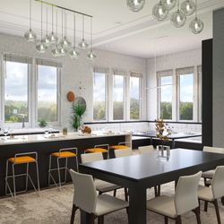 Pamela Johnson Design - Island of peace in the middle of city, this open space home was designed to create the illusion of serenity and maximize entertainment space