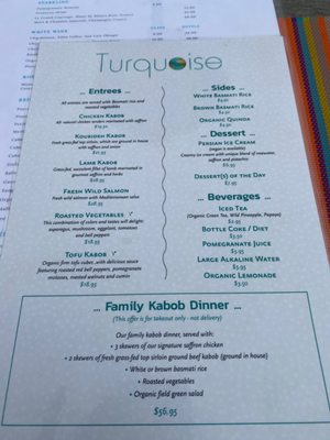 Menu photo 3 Turquoise Restaurant Redondo Beach, CA
