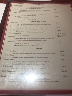Menu photo 4 La Hacienda Southaven, MS Menu photo 4 La Hacienda Southaven, MS