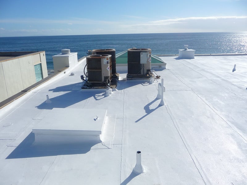 Slide of Permanent Roof