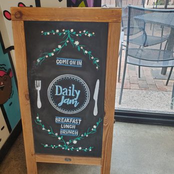 Daily Jam - Breakfast & Brunch Restaurant - Sign - New American Near Me - Tempe, Arizona