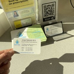 Salcedo Family Care - Business Card