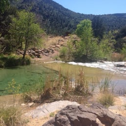 The water is really low here, and the pic doesn't do it justice