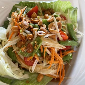 Thai Thani Celebration - Green Papaya Salad - Thai Near Me - Kissimmee, Florida Thai Thani Celebration - Green Papaya Salad - Thai Near Me - Kissimmee, Florida