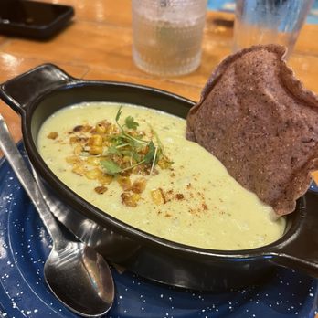 La Fisheria - Poblano Dip - not good - Seafood Near Me - Houston, Texas La Fisheria - Poblano Dip - not good - Seafood Near Me - Houston, Texas