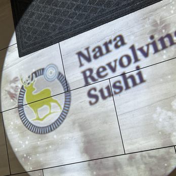 Nara Revolving Sushi Bar - Signage - Conveyor Belt Sushi Near Me - Pooler, Georgia