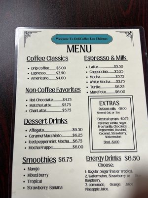 Menu photo 3 Las Chilenas La Vista, NE Menu photo 3 Las Chilenas La Vista, NE